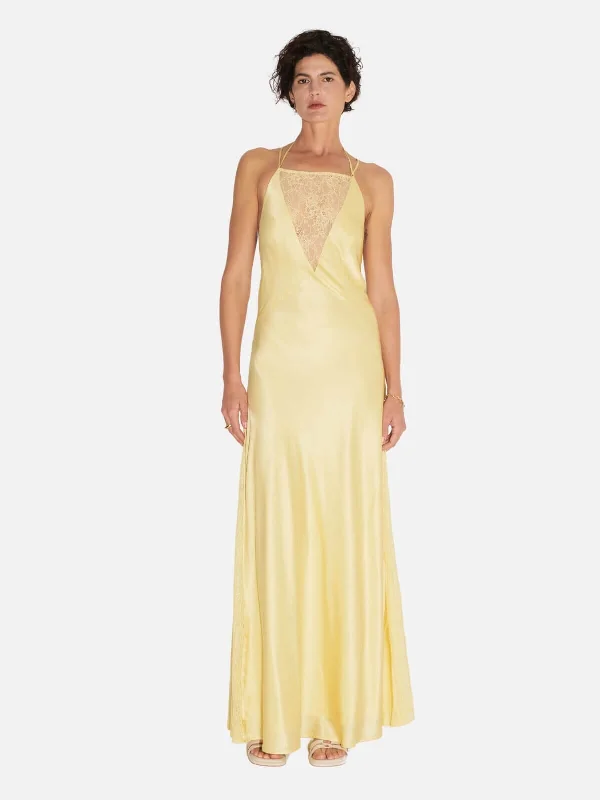 Arie Lace Dress - Butter