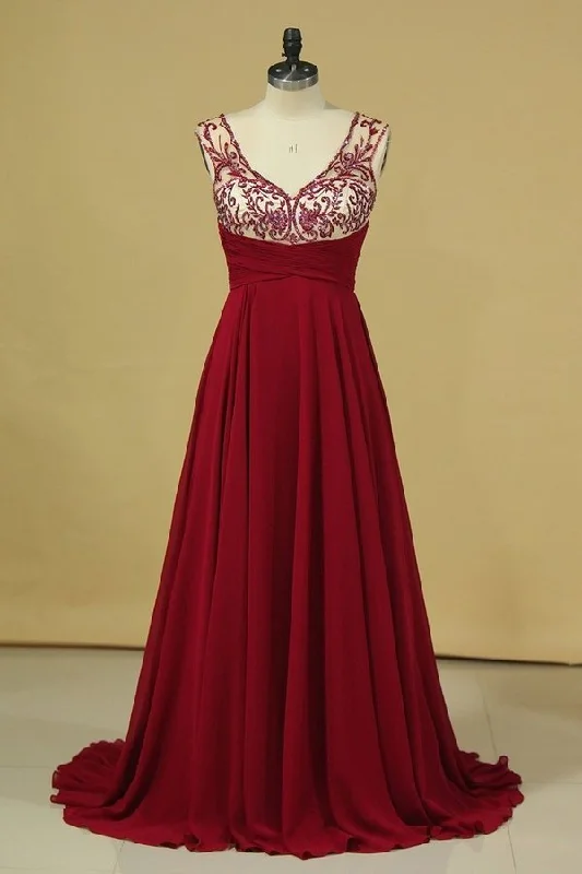 2024 Plus Size Off The Shoulder A Line Prom Dresses With Beads & Ruffles Chiffon & PJZ58PMP 2024 Plus Size Off The Shoulder A Line Prom Dresses With Beads & Ruffles Chiffon & PJZ58PMP