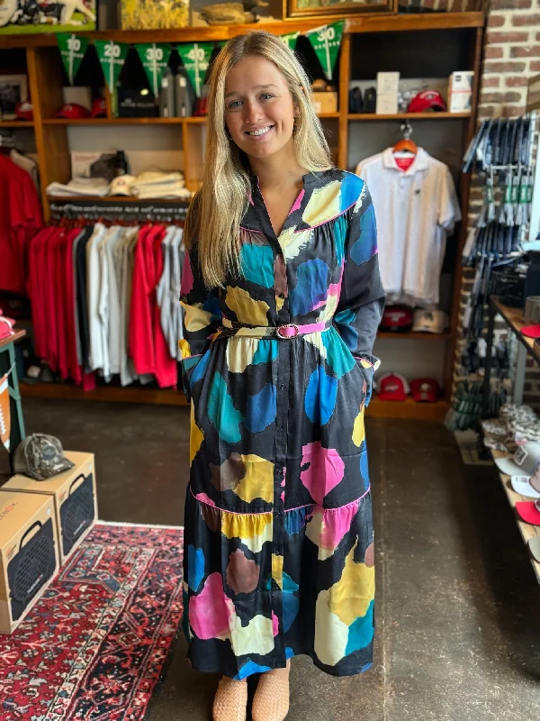 FINAL SALE - Delphie Dress Paint Party