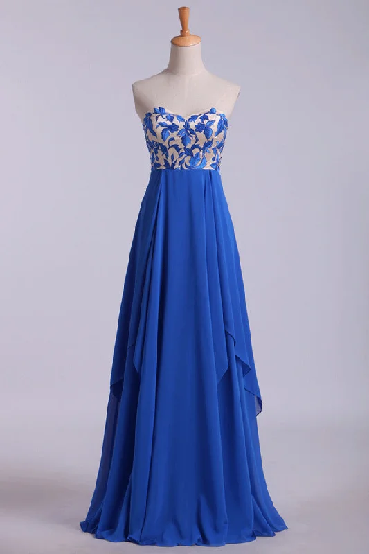2024 Prom Dresses Seetheart Princess With Embroidery Floor P3HM7HLN