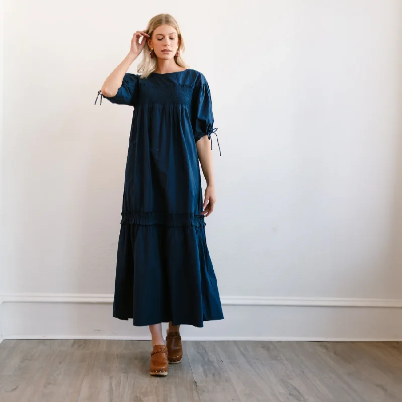 Katrin Navy Dress