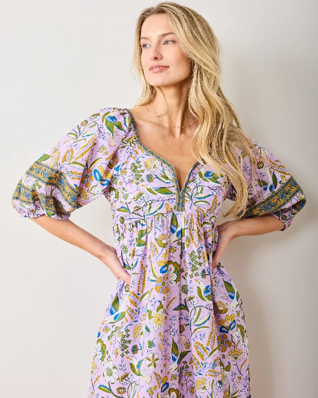 Painter's Garden - Jasmine Dress - Lavender