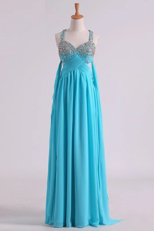 2024 Prom Dresses A-Line Cross Back Chiffon PYL6MN5L