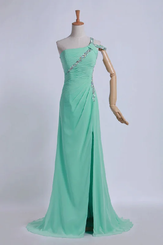 2024 Prom Dresses Sheath/Column Split Front PM1ZZZH5