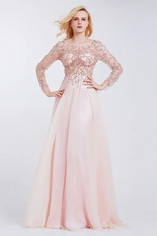2024 Scoop A Line Prom Dresses PPRNX4DT