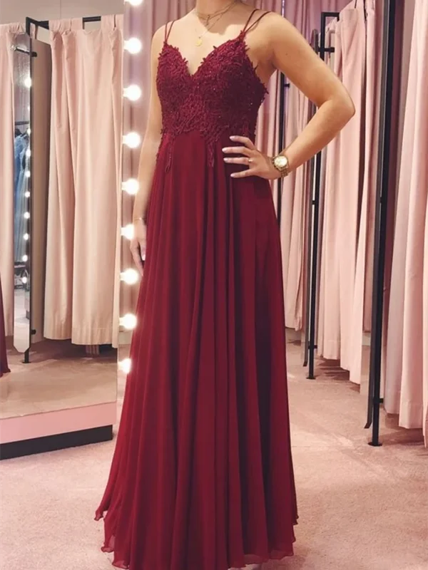 V Neck Backless Burgundy Lace Long Prom Dresses, Backless Burgundy Lace Formal Dresses, Burgundy Lace Evening Dresses V Neck Backless Burgundy Lace Long Prom Dresses, Backless Burgundy Lace Formal Dresses, Burgundy Lace Evening Dresses