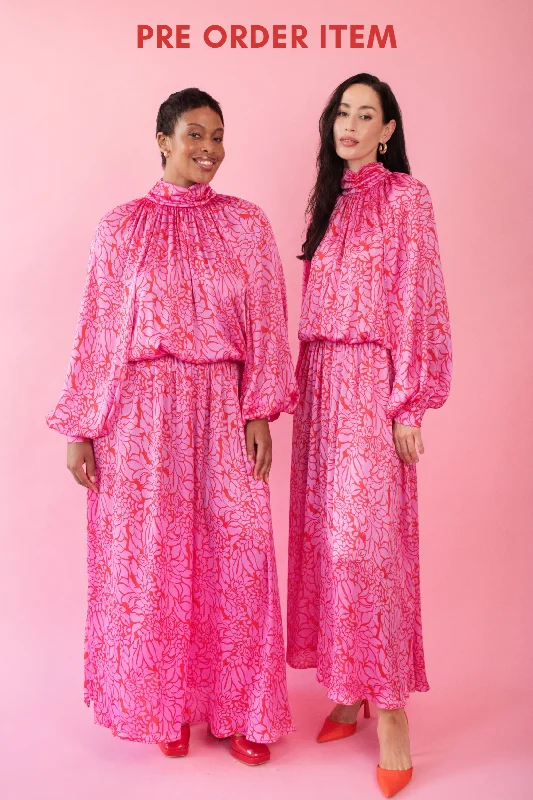 The Darling Dress in Pink Flower