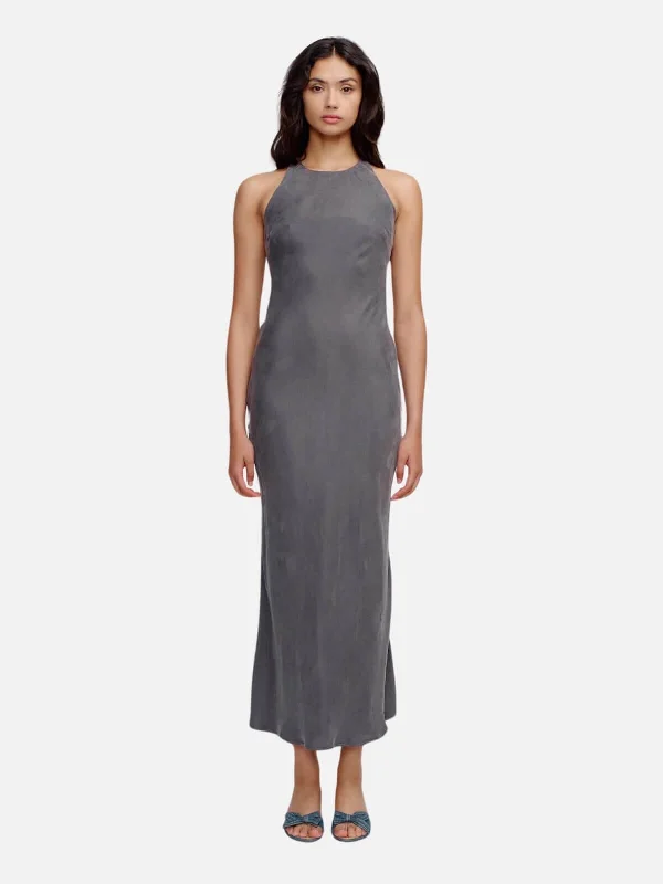 Sienna Slip Dress - Slate