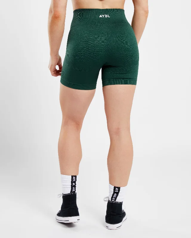 Revive Seamless Shorts - Evergreen Marl