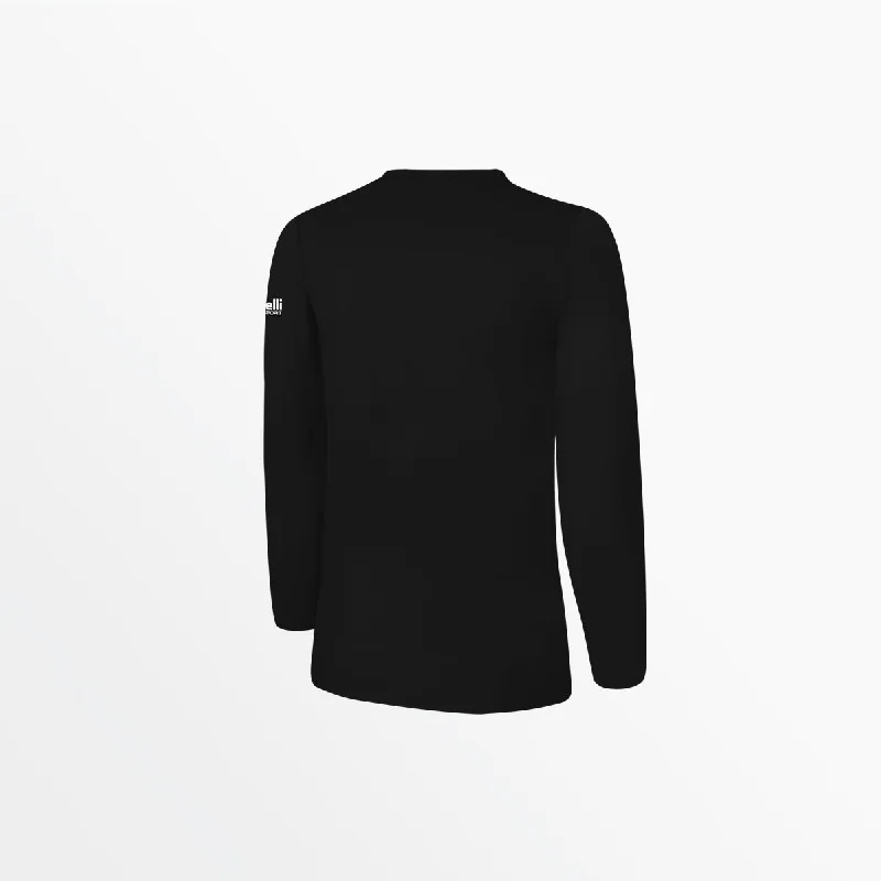 WOMEN'S BASICS LONG SLEEVE COTTON TEE