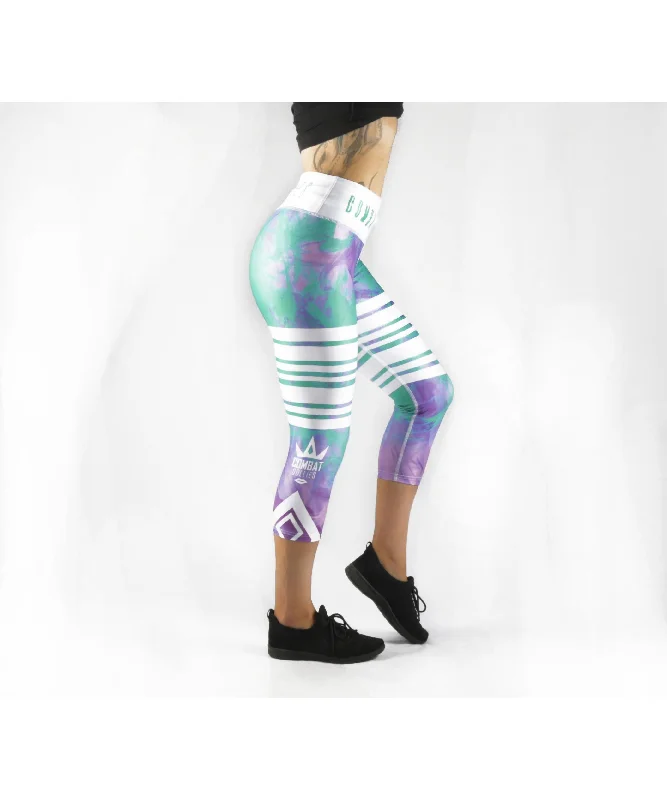 Combat Dollies Smoking Candy Capri Leggings