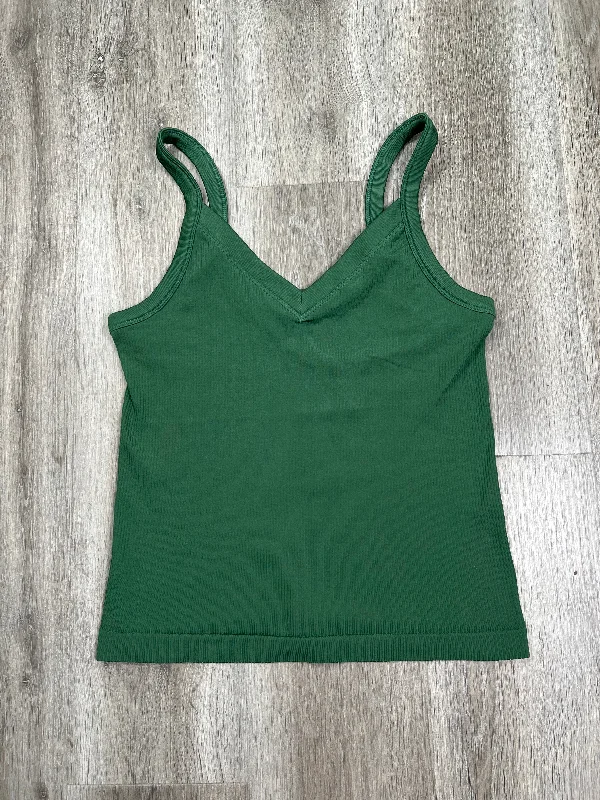 Green Athletic Tank Top Athleta, Size M