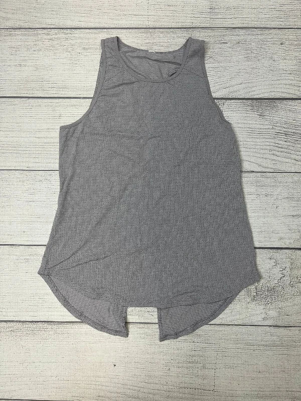 Grey Athletic Tank Top Lululemon, Size S