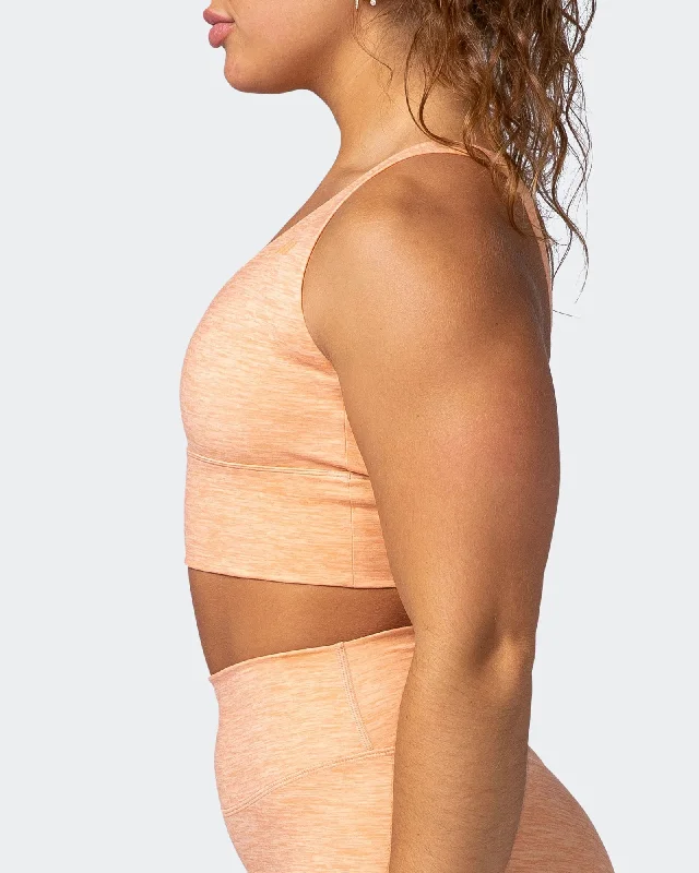 Lift Longline Bra - Apricot Marl