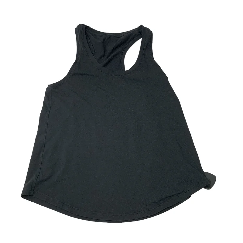 Athletic Tank Top By Lululemon In Black, Size: M