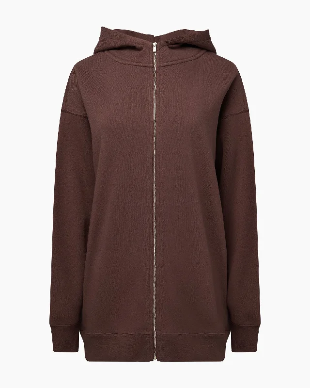 Oversized Zip-up Hoodie