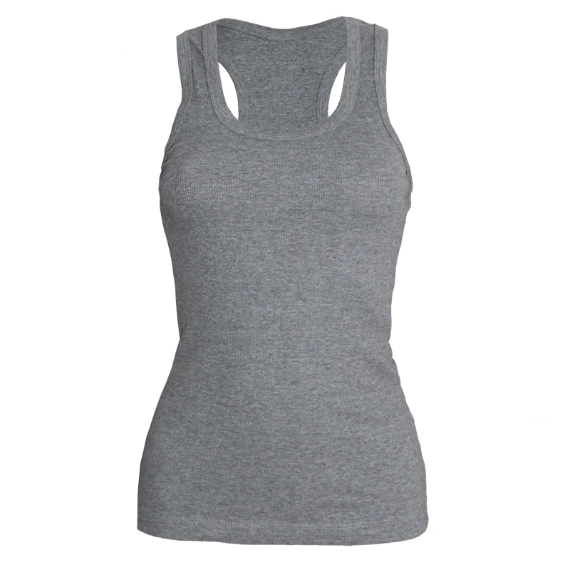 Racerback Stretch Girl Tank-Top