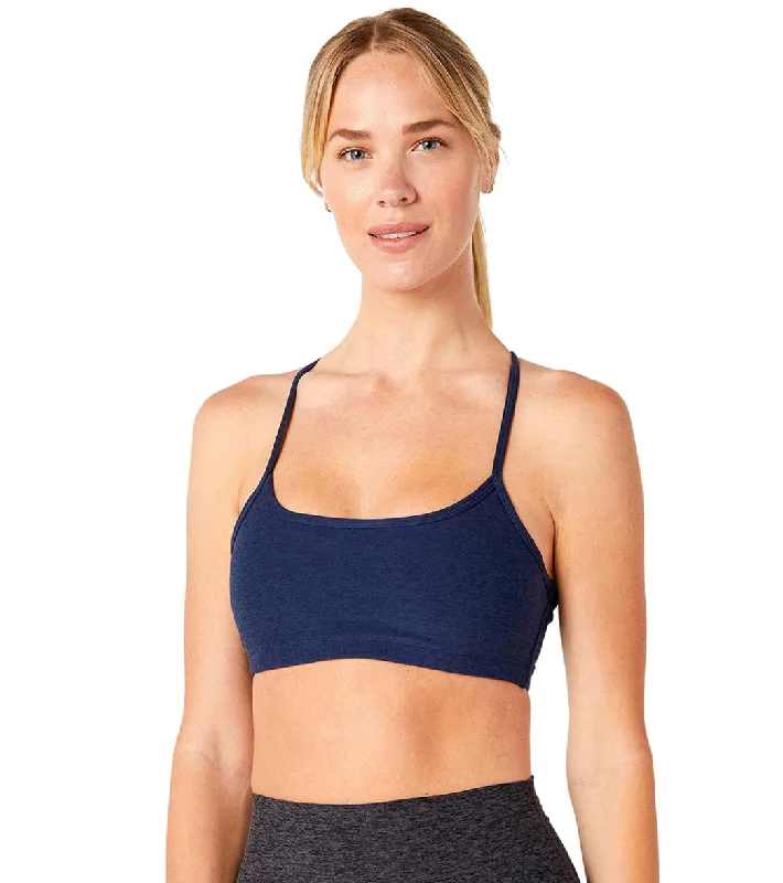 Beyond Yoga Spacedye Slim Racerback Yoga Sports Bra Nocturnal Navy