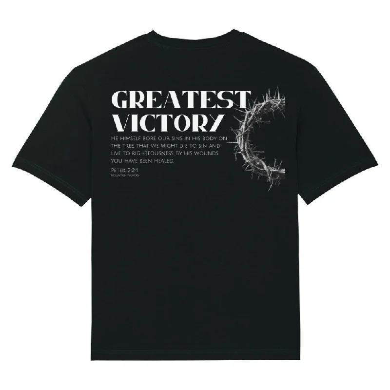 Greatest Victory Oversized Shirt BackPrint