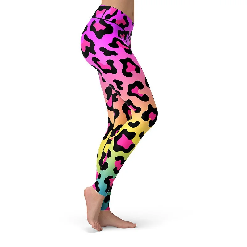 Neon Leopard Leggings