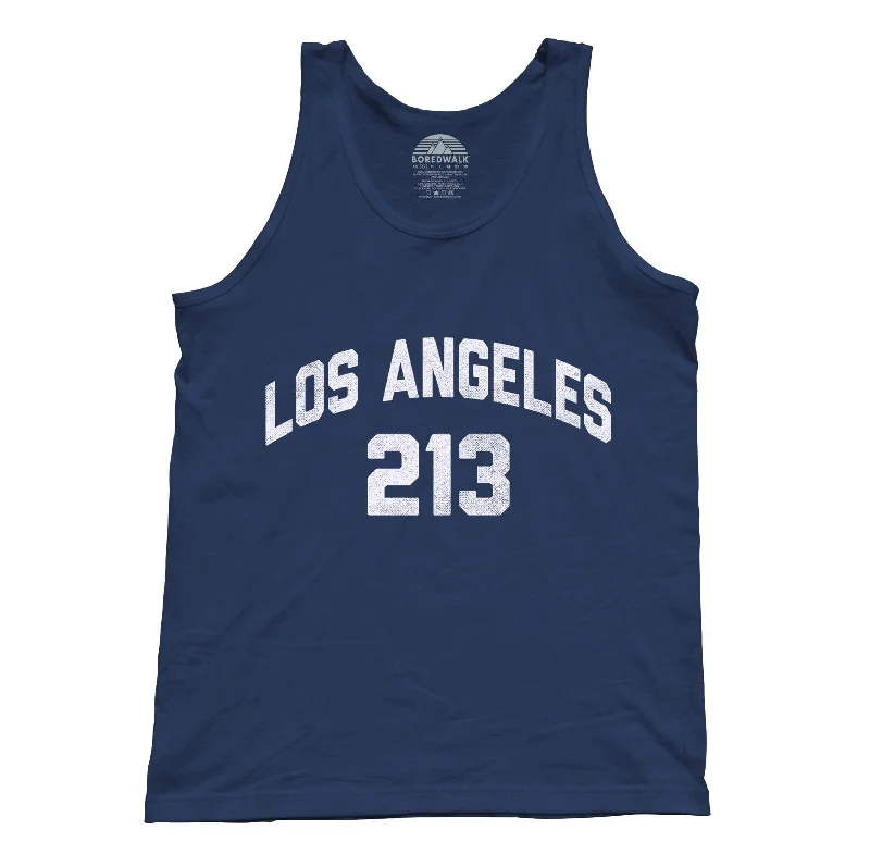 Unisex Los Angeles 213 Area Code Tank Top