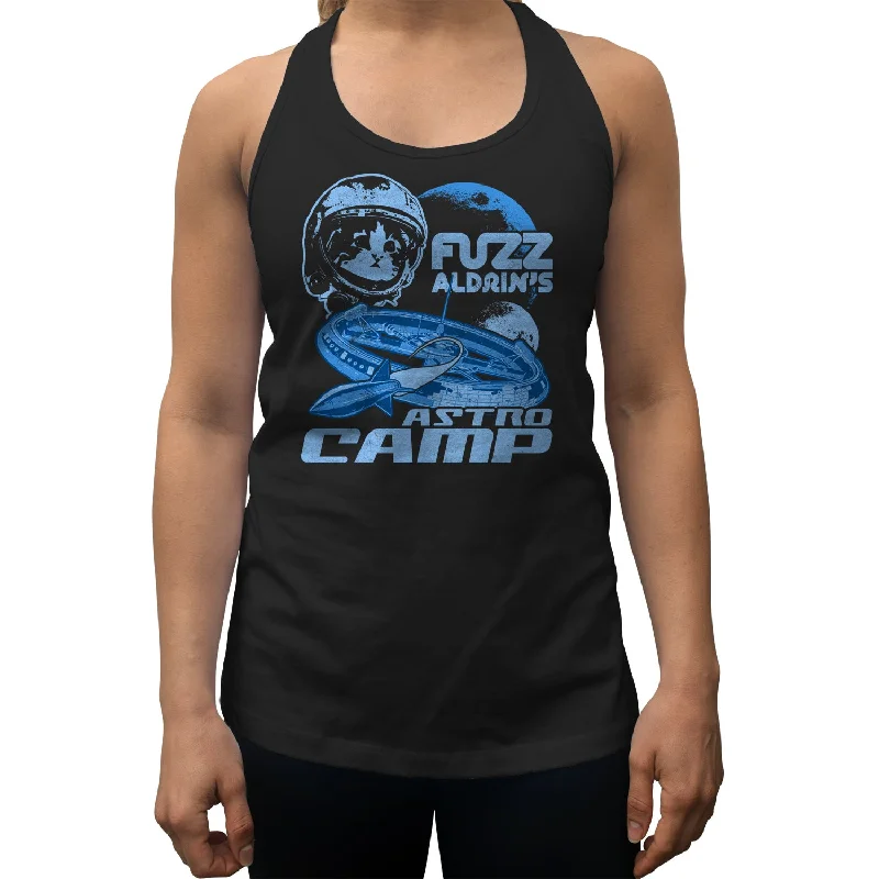 Women's Fuzz Aldrin's Astrocamp Racerback Tank Top