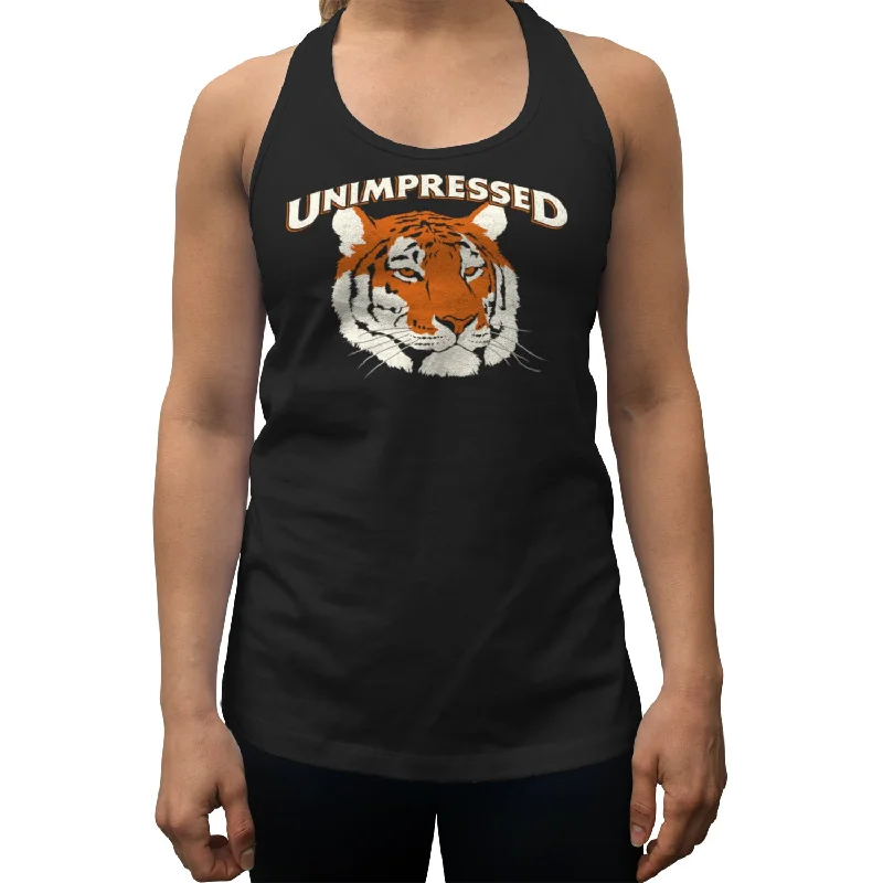 Women's Unimpressed Tiger Racerback Tank Top