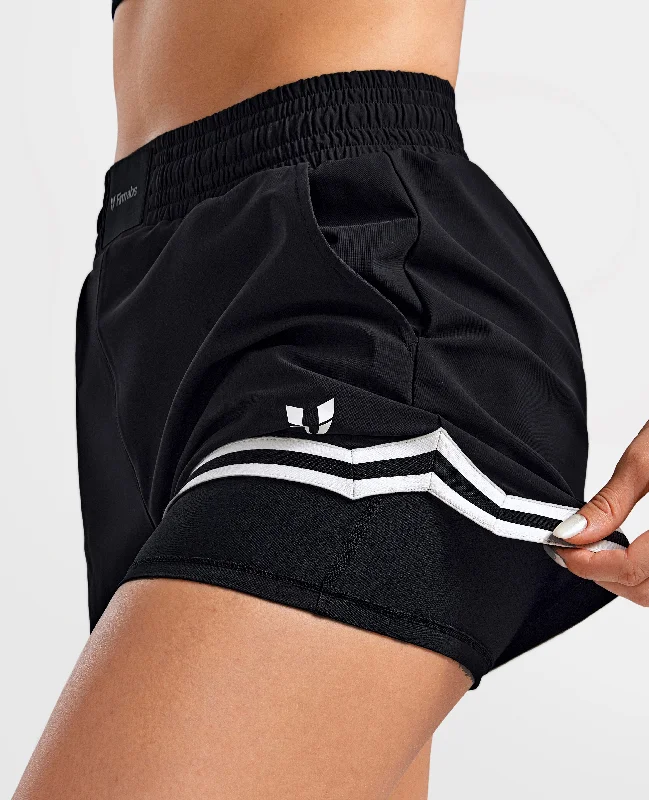 Firmabs Vivid Flow Shorts - Black