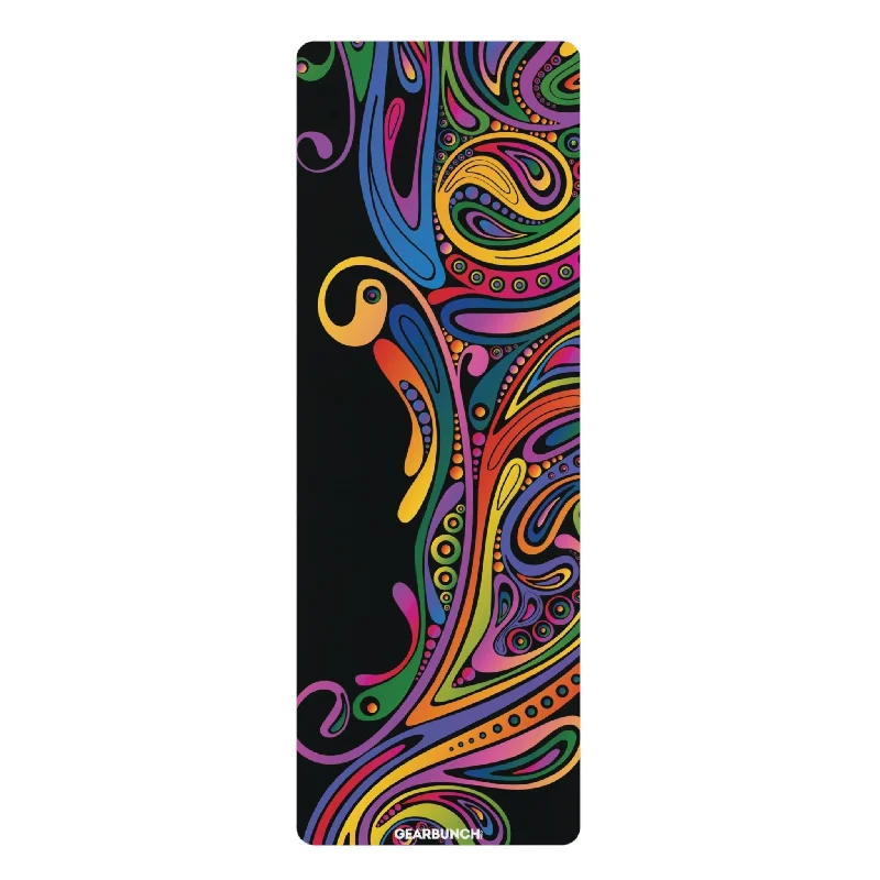 GearBunch Colorful Swirl Yoga Mat