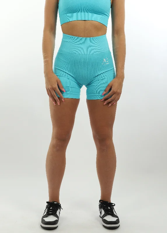 Highwaist shorts Turquoise Blue