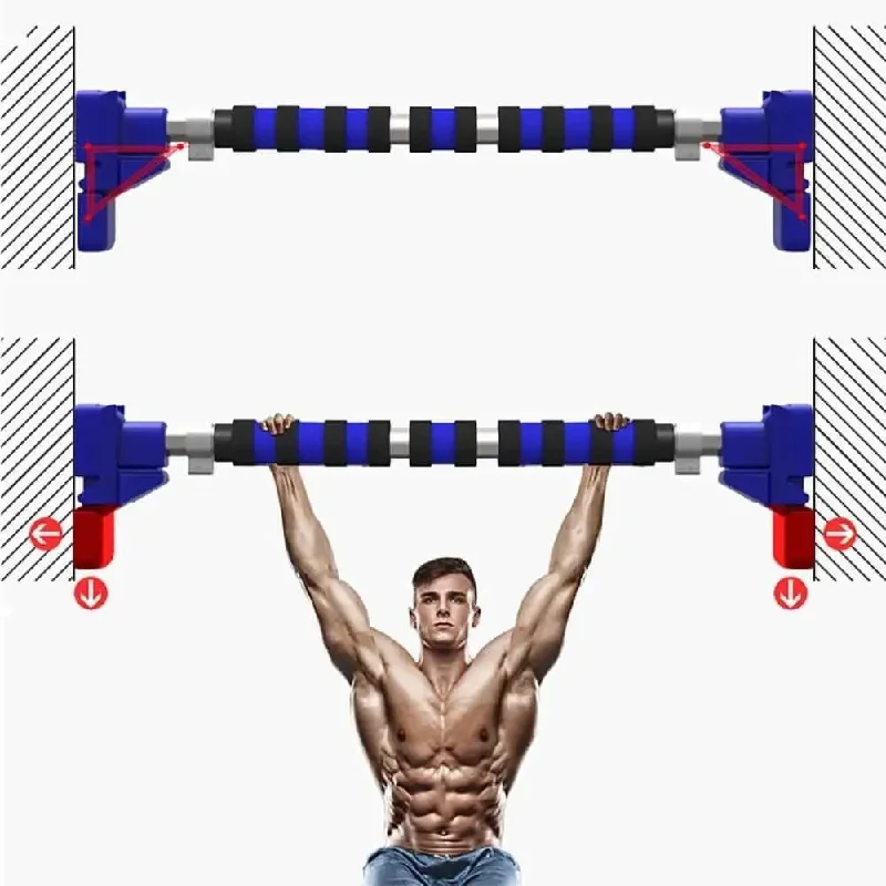 Klimmzugstange Türrahmen, Ganzkörpertraining-geeignet, strapazierfähig und rutschfest