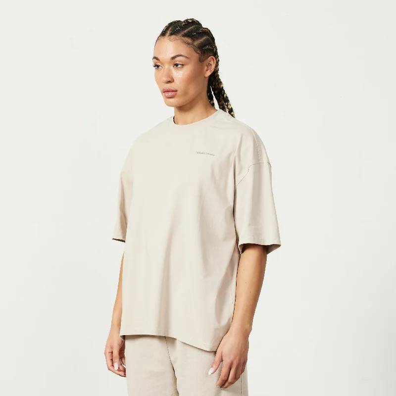 Vanquish Restore Sand Oversized T Shirt