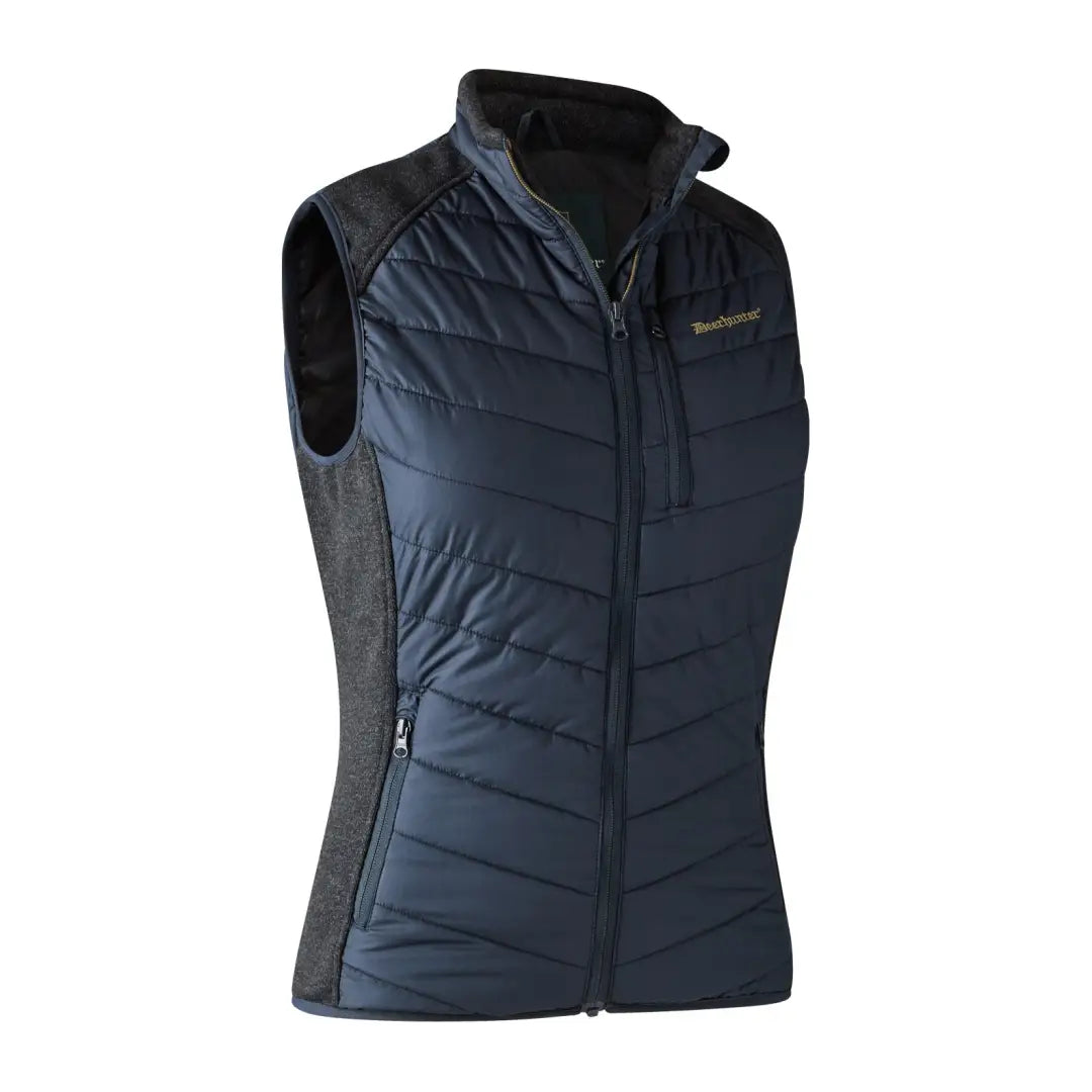 Deerhunter Lady Caroline Padded Waistcoat Elegant Woolen Waistcoat Jacket