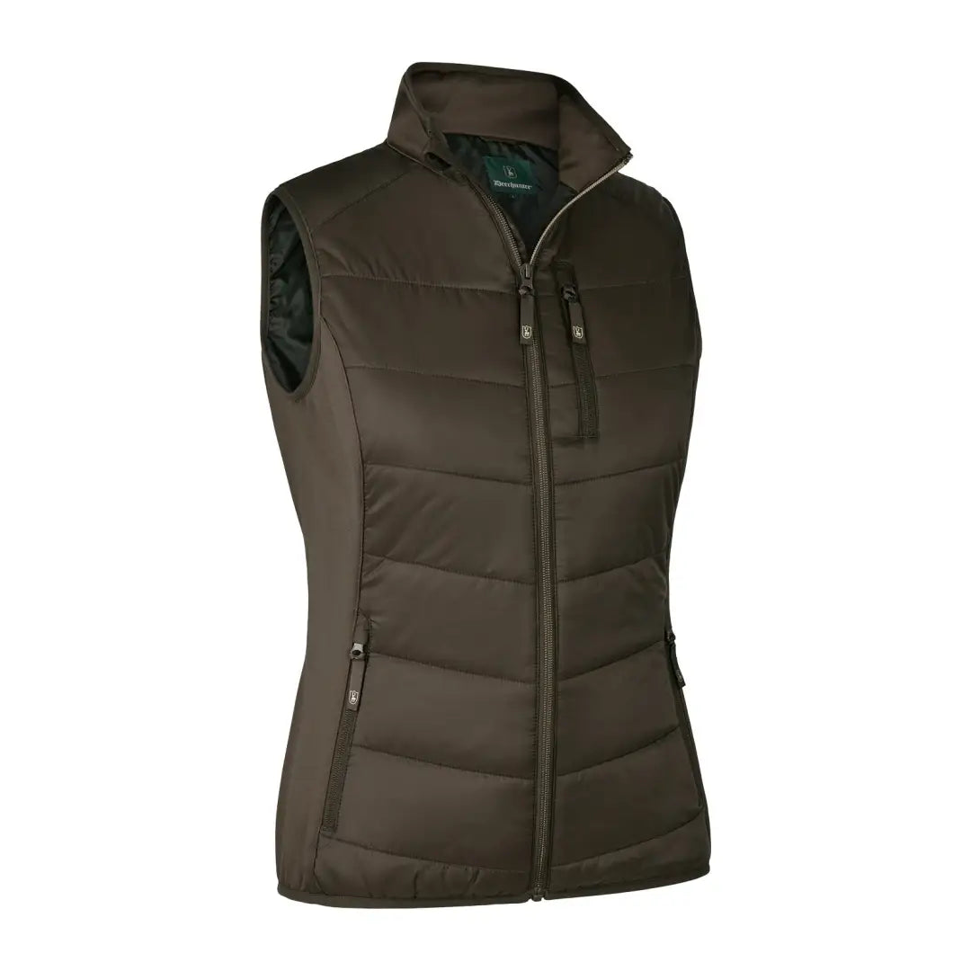 Deerhunter Lady Heat Padded Waistcoat Comfortable Wool Waistcoat Jacket