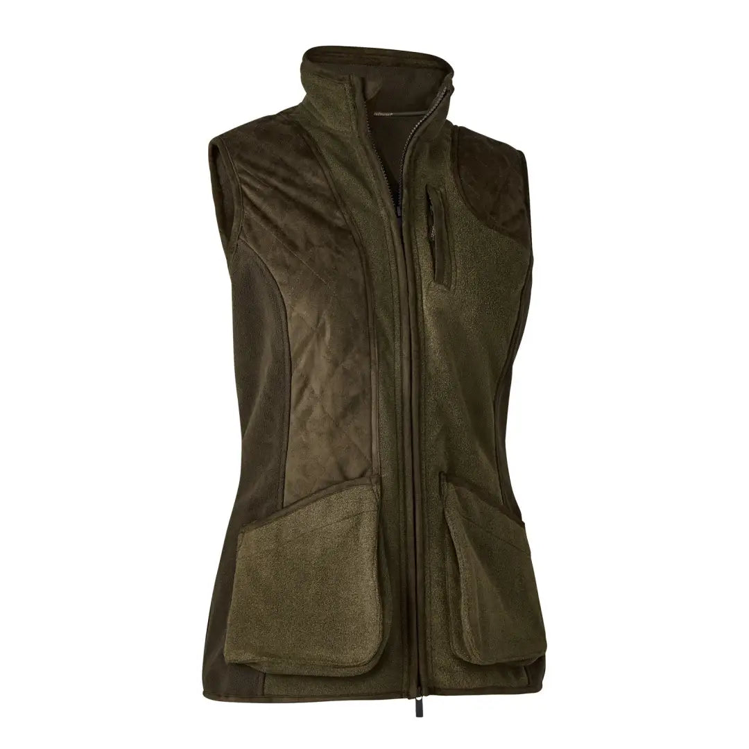Deerhunter Lady Pam Shooting Waistcoat Fashionable Double-Breasted Waistcoat