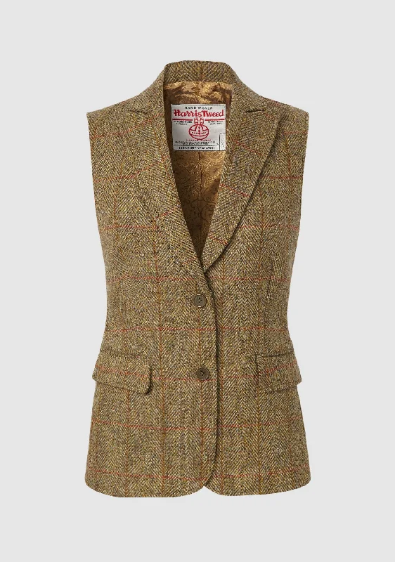Pippa Waistcoat - Mustard Warm Padded Waistcoat Vest