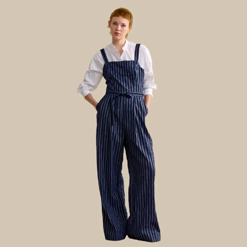 Porto Overalls (Stripe A) Classic Bib Overalls