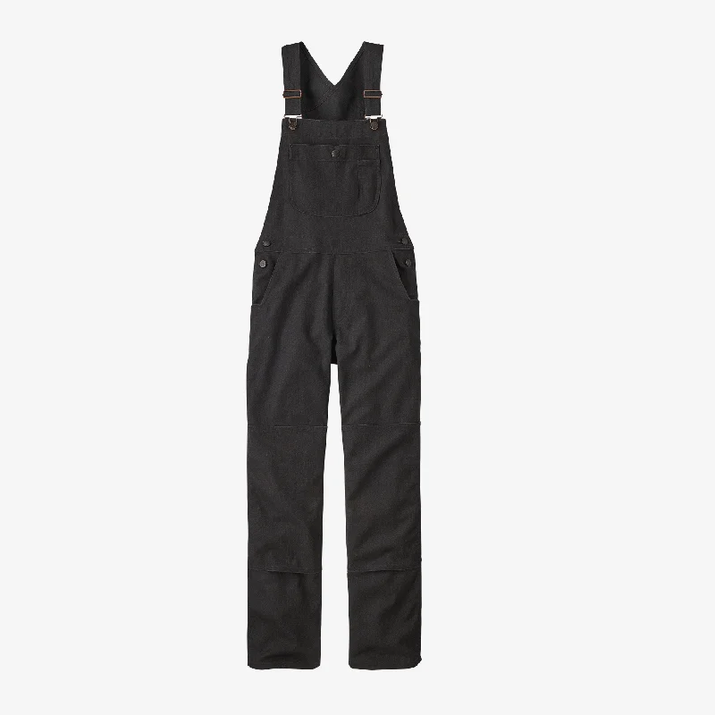 Women's All Seasons Bib Overalls - Regular Roomy Pocket Jumpsuit