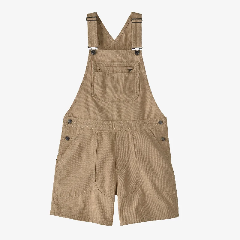 Women's Stand Up® Overalls - 5" Edgy Black Overalls