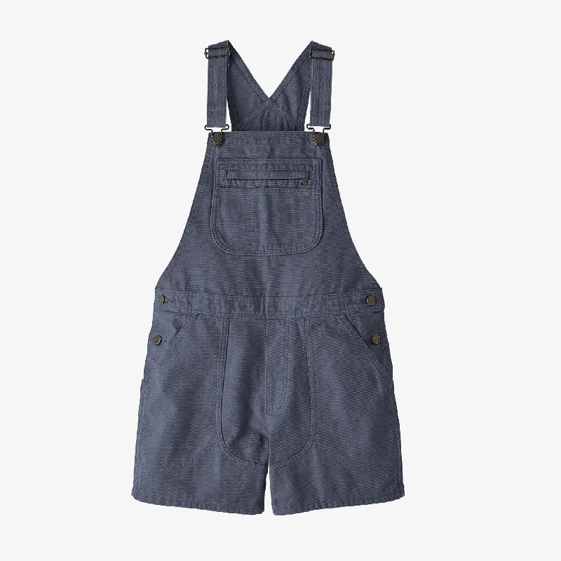 Women's Stand Up® Overalls - 5" Ribbed Knit Overalls
