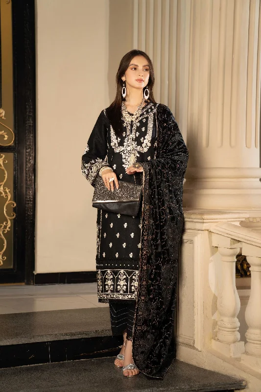 3pc Velvet Shawl Collectoin by Aabpara ABV4 Trendy Oversized Shawl Cape
