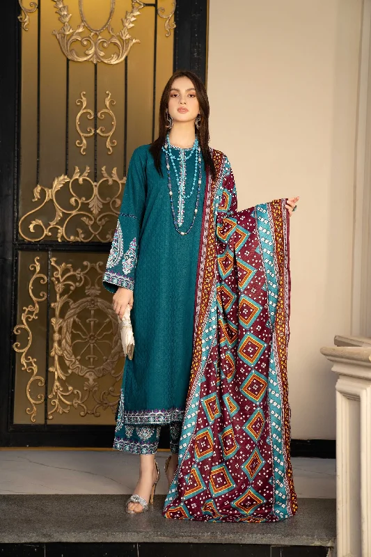 3pc Wool Shawl Collectoin by Aabpara ABV5 Chic Knit Shawl Poncho