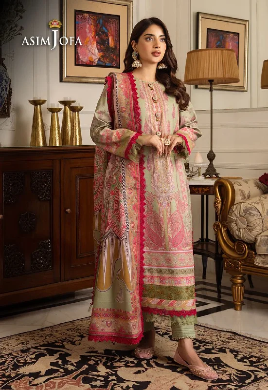 ASIM JOFA Aira Winter Shawl Collection AJIW08 Classic Knit Shawl Wrap