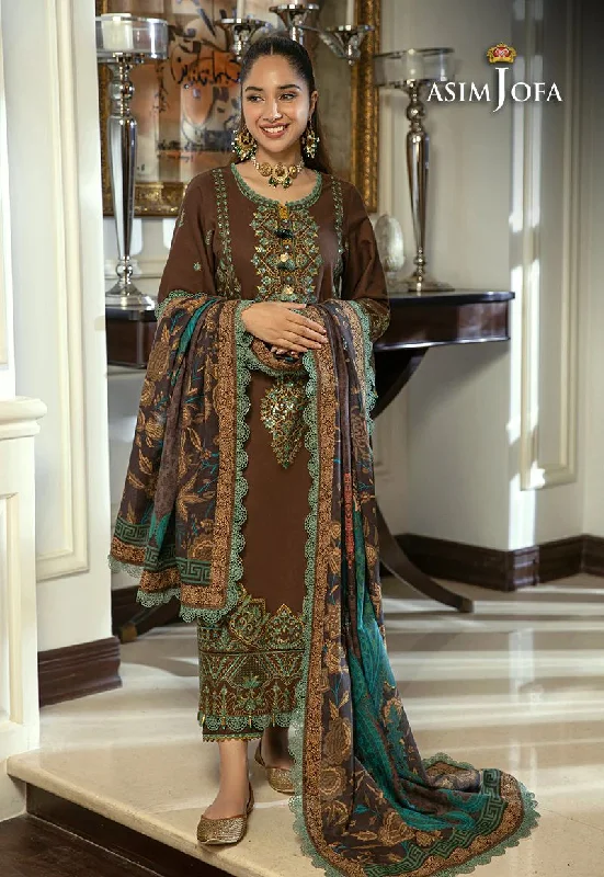 ASIM JOFA Asra Winter Shawl Collection AJAW01 Chic Chunky Knit Shawl