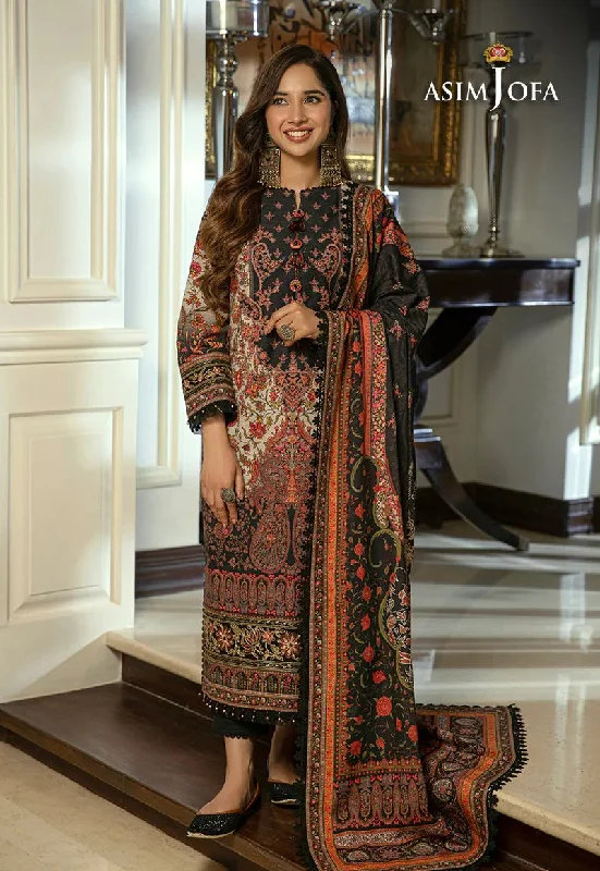 ASIM JOFA Asra Winter Shawl Collection AJAW02 Fashionable Pashmina Shawl