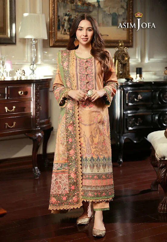 ASIM JOFA Asra Winter Shawl Collection AJAW12 Elegant Velvet Shawl Wrap