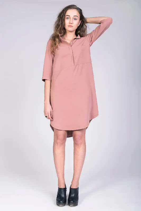 Helmi trench blouse & tunic dress Modern Trench Coat Design