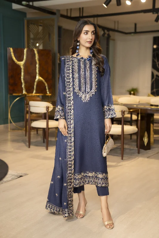 Pashmina Winter Shawl Collection by Sakeena Hasan SHP8 Stylish Cashmere Shawl Wrap
