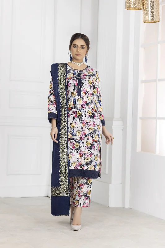 Sofia Khas Winter Linen Embroidered Shawl Dress 04 Classic Wool Shawl Wrap