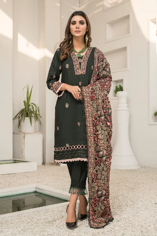Winter Karandi 3 Pcs Embroidered Shawl Collection by Zimal 02 Comfortable Cotton Shawl Wrap